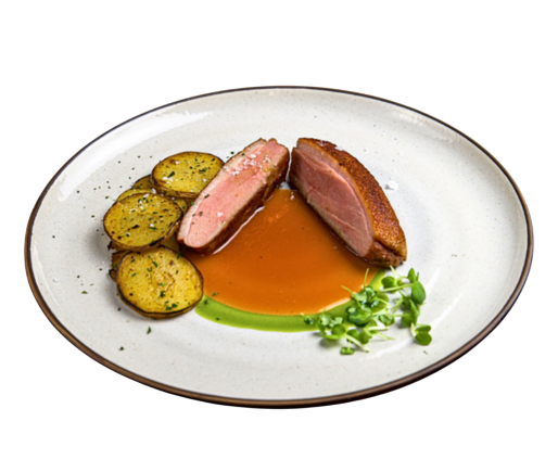 Plat signature Bonsoir Bonjour Bonsoir